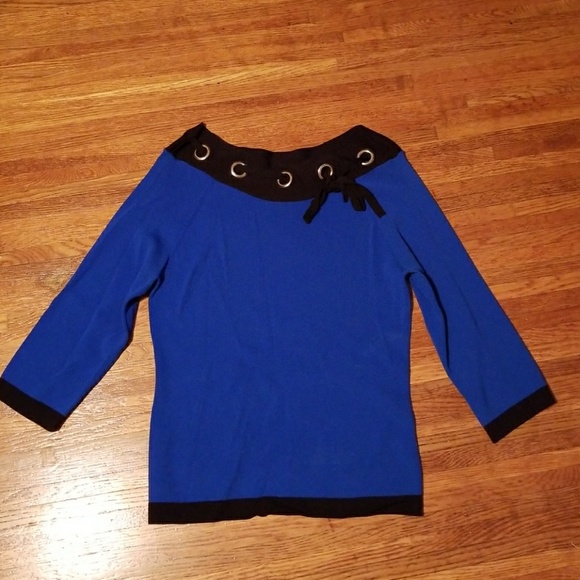Cobalt Blue Sweater - Picture 1 of 3